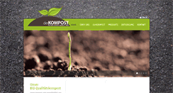 Desktop Screenshot of derkompost.at